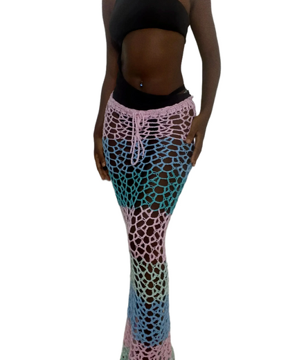 ANANSE SKIRT : PASTEL OASIS